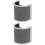 2Stk Handmikrofon Windschutzscheibe U-Form, Stahl PP Grau 6