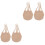 2Paren Flexibele Halve Zool Beschermers Ballet En Moderne 4