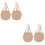 2Paren Flexibele Halve Zool Beschermers Ballet En Moderne 7