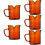 5Stk Gelber -Messbecher Kaffeetasse Milchglas Leicht Und Robust 10