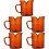 5Stk Gelber -Messbecher Kaffeetasse Milchglas Leicht Und Robust 6