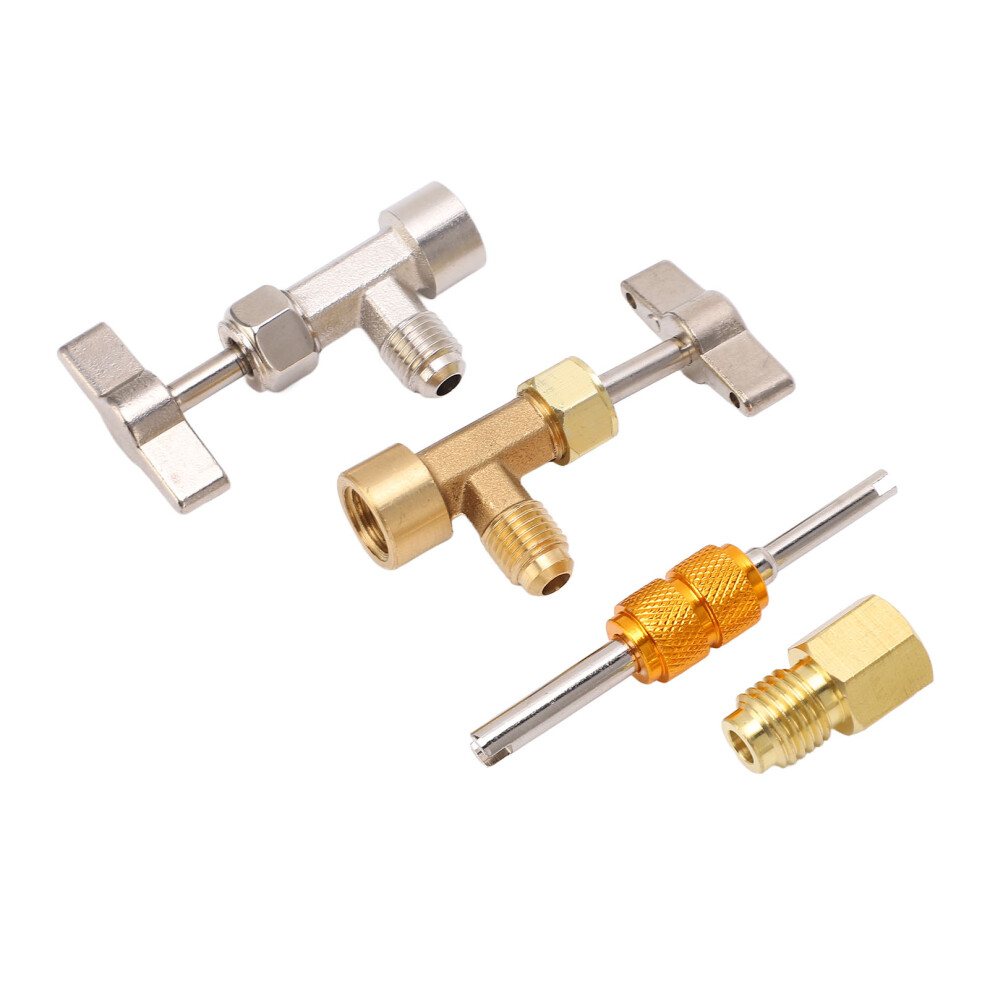 Self Sealing Single Puncture Can Tap Kit For R134a Ac Line Repair 4231383589653