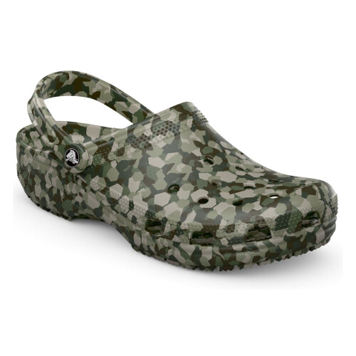 Crocs (, ) Crocs Classic Confetti EVA Men's Army Green Clogs