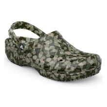 (, ) Crocs Classic Confetti EVA Men's Army Green Clogs