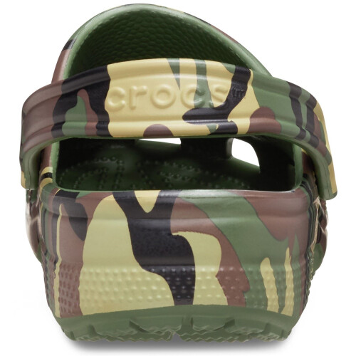 Crocs (, ) Crocs Classic Camouflage EVA Men's Army Green Clogs 1