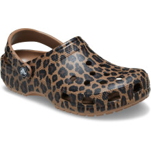 (, ) Crocs Classic Animal EVA Women's Sepia/Leopard Clogs