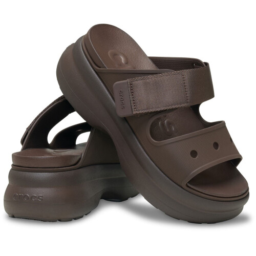 Crocs (, ) Crocs Soho Two Strap EVA Women's Coffee Sandals 2