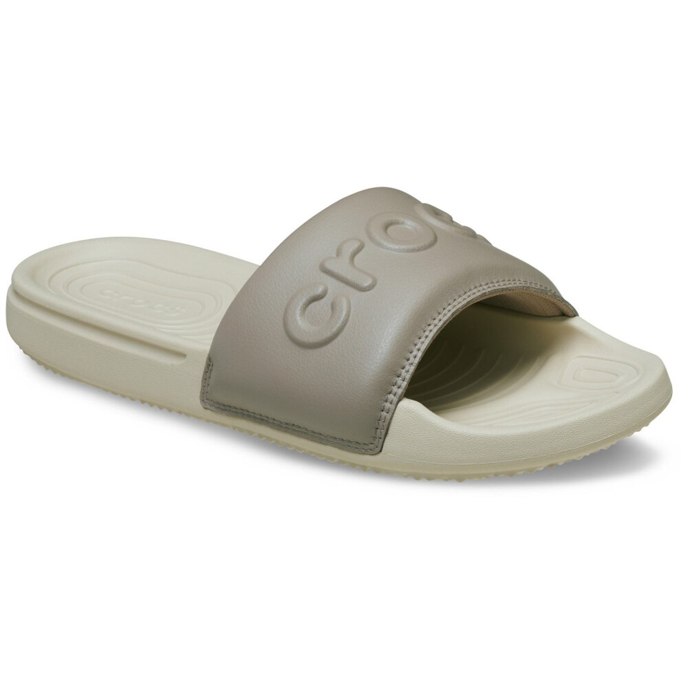 Crocs (, ) All Day Eva Women's Bone/Taupe Slides
