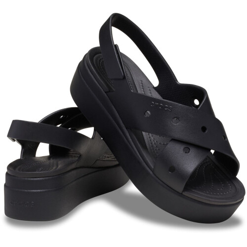 Crocs (, ) Crocs Brooklyn 4U EVA Women's Black Sandals 2