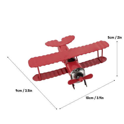 Realistisches Eisen-Flugzeugdeko - Perfekte Autodekoration oder Kuchendeko 1