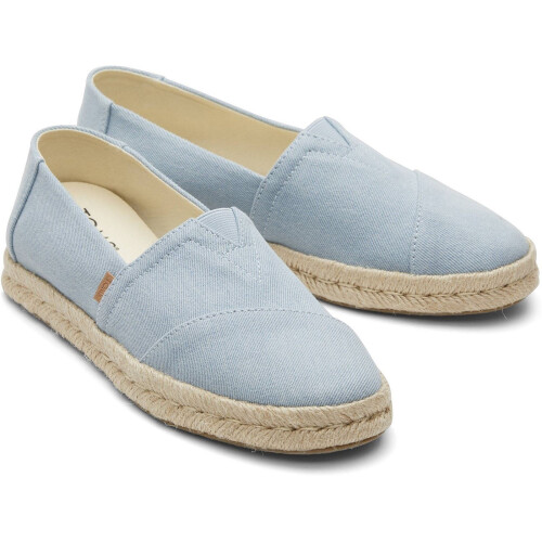 Toms (, ) TOMS Alpargata Rope 2.0 Textile Women's Light Blue Espadrilles 2