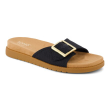 (, ) TOMS Marin Textile Women's Black Sandals