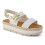 Toms (, ) TOMS Giana Textile Women's White Beachside Sandals 1
