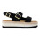 Toms (, ) TOMS Giana Textile Women's Black Beachside Sandals 6