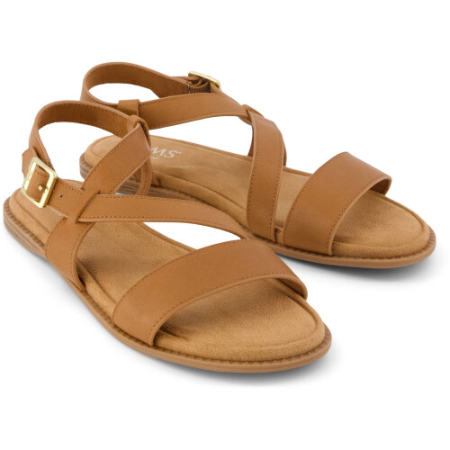 Toms (, ) TOMS Mar Leather Women's Brown Sugar Sandals 2