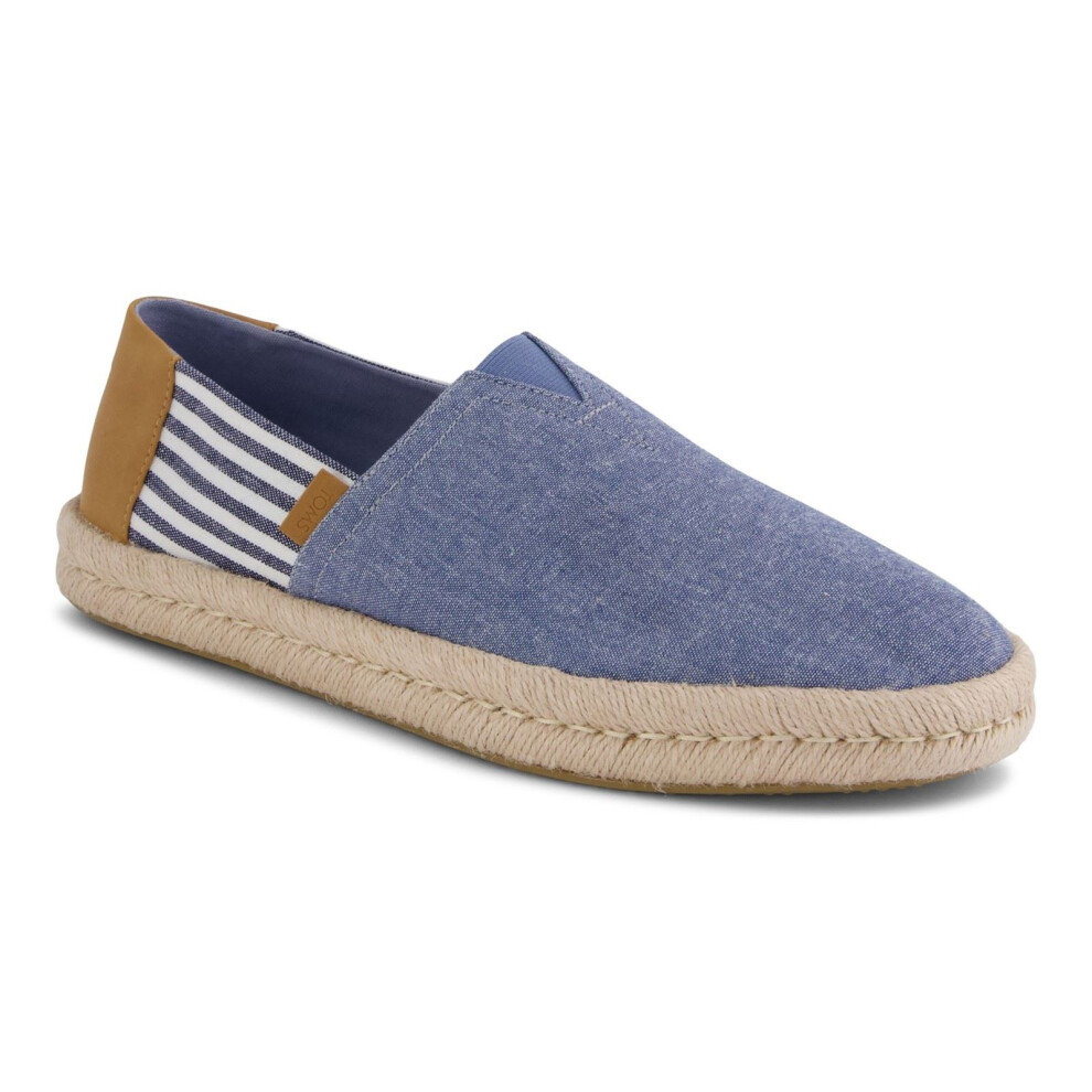 Toms (, ) Alpargata Rope 2.0 Textile Men's Navy Espadrilles