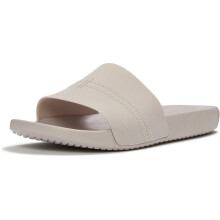 (, ) Fitflop iQushion Pool Polyurethane Men's Pale Grey Slides