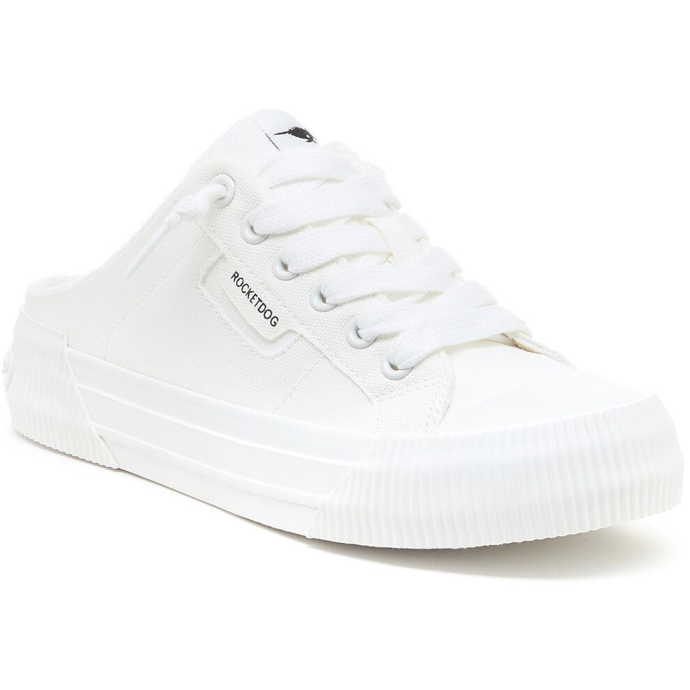 Rocket Dog (, ) Cheery Mule Canvas Textile Women's Mules White