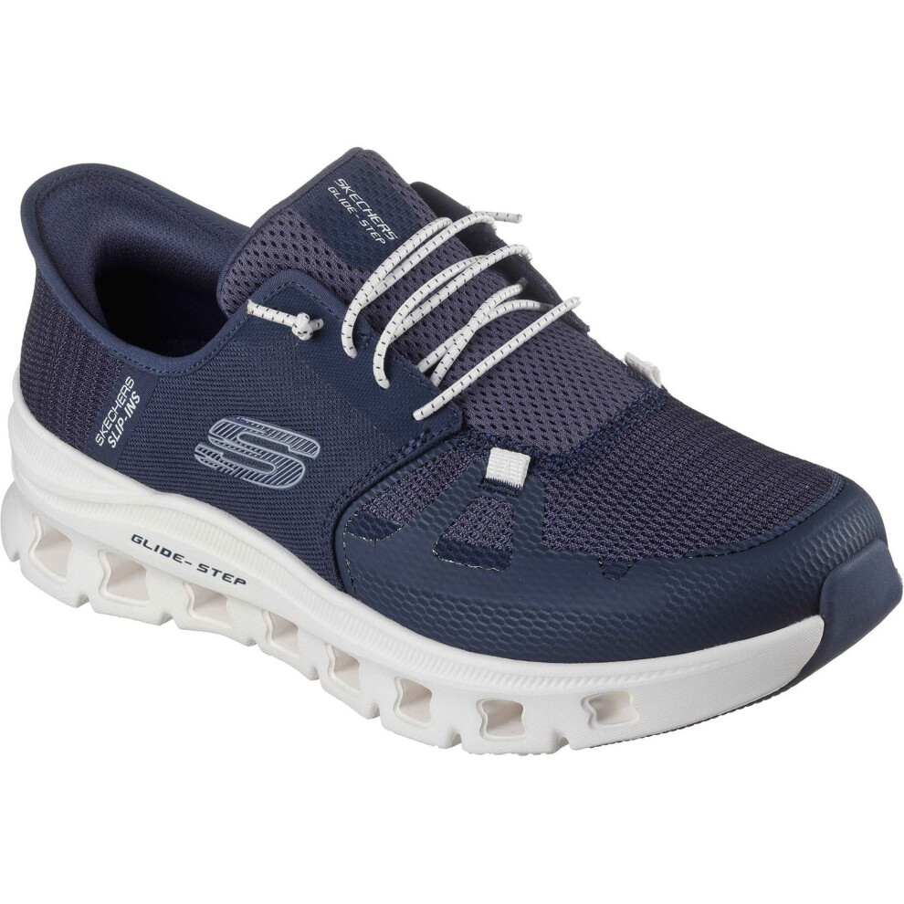 Skechers (, ) Glide-Step Pro Polyester Men's Navy Trainers
