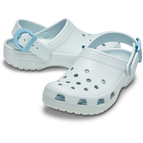 Crocs (, ) Crocs Classic Buckle EVA Women's Vapour Ice Clogs 2