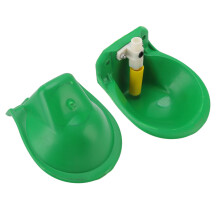 Distribuidor de agua para cerdos, vacas y ovejas, capacidad de 1L, plato de agua automático y ajustable