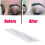 Eyebrow Ruler Stickers 10pcs Set for Precise Brow Mapping and Microblading Golden Ratio Guide 4