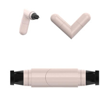 Waterproof Gel Eyeliner Pen Set LongLasting Foldable Stamp for Winged Look, MultiPurpose Makeup Tool, BeginnerFriendly, 1pc Black