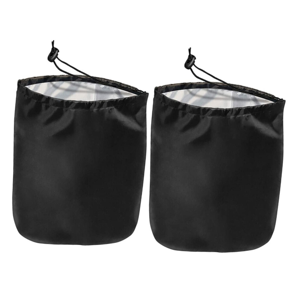 2Pcs Oxford Cloth Car Rearview Mirror Cover Allseason Waterproof Snowproof Windproof Shield 9169991769530