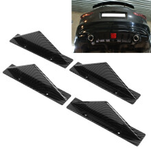 Kit diffusore paraurti posteriore ABS nero 1553 cm