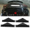 Kit diffusore paraurti posteriore ABS nero 1553 cm 10