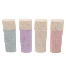 4pcs Travel Toothbrush Holder with Cover, Portable Case for Toothpaste Storage, Camping, School