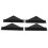 Kit diffusore paraurti posteriore ABS nero 1553 cm 14