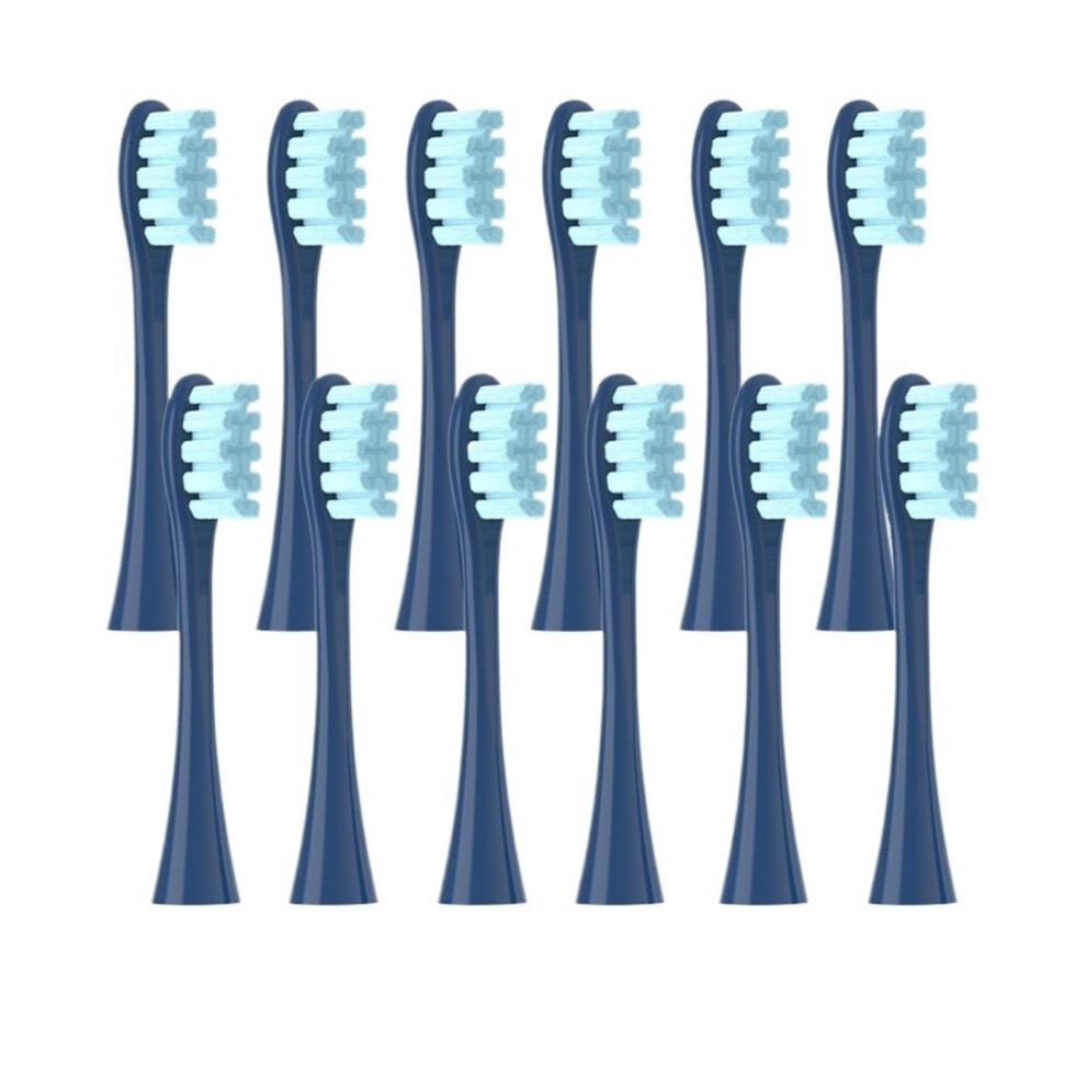 12PCS Electric Toothbrush Replacement Heads Compatible with Oclean X PRO Z1 F1 One Air 2 SE, Soft Bristles, VacuumSealed for Gentle Gum Care