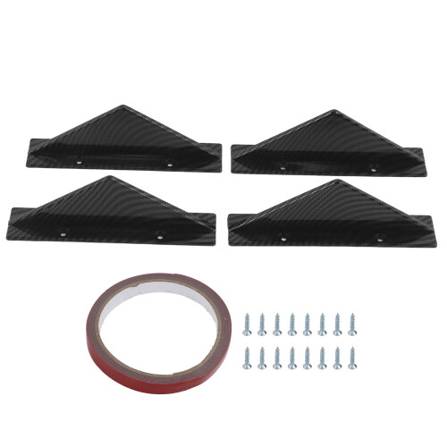 Kit diffusore paraurti posteriore ABS nero 1553 cm 1