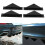 Kit diffusore paraurti posteriore ABS nero 1553 cm 13