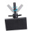Adjustable Mannequin Head Stand with Secure Clamp Grip for Hairdressing Styling and Training 5