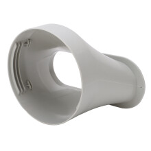 Air Conditioner Exhaust Adapter 5.9in with Seal Plate Fits Australian Windows