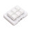 Programmable 6-Key Mechanical Macro Keyboard 180mAh, Black/White 12