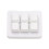 Programmable 6-Key Mechanical Macro Keyboard 180mAh, Black/White 15