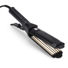 Hair Crimper for Women Ceramic Tourmaline 6 Teeth Adjustable Temperature Volumizing Styling Tool