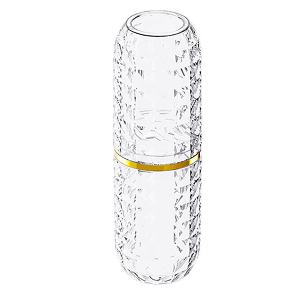 Travel Toothbrush Case with Cup, 2 in 1 Foldable Design, Compact and LeakProof for Camping