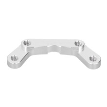 Aluminum Brake Caliper Adapter for Vespa Sprint Primavera LX LXV S 150 2020 Silver