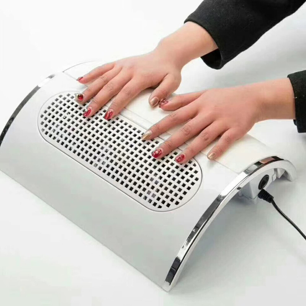 Professional Nail Dust Collector with Powerful Suction and Low Noise for Salon and Manicure Use