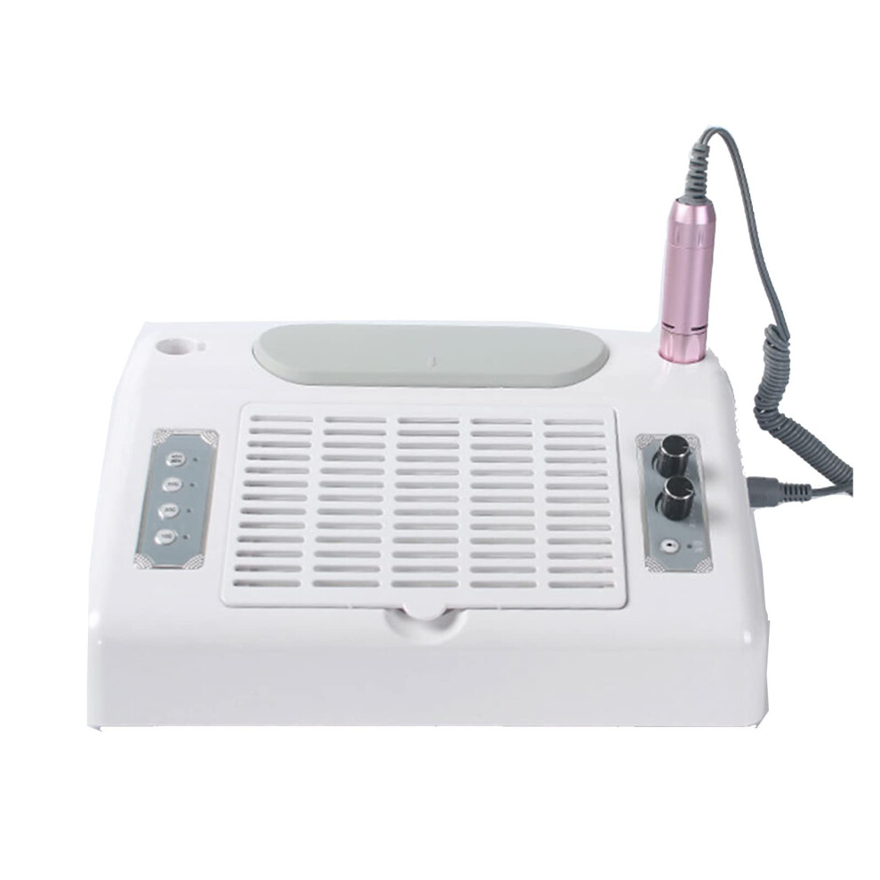 Nail Dust Collector Vacuum Cleaner with Ergonomic Wrist Support and Low Noise for Manicure