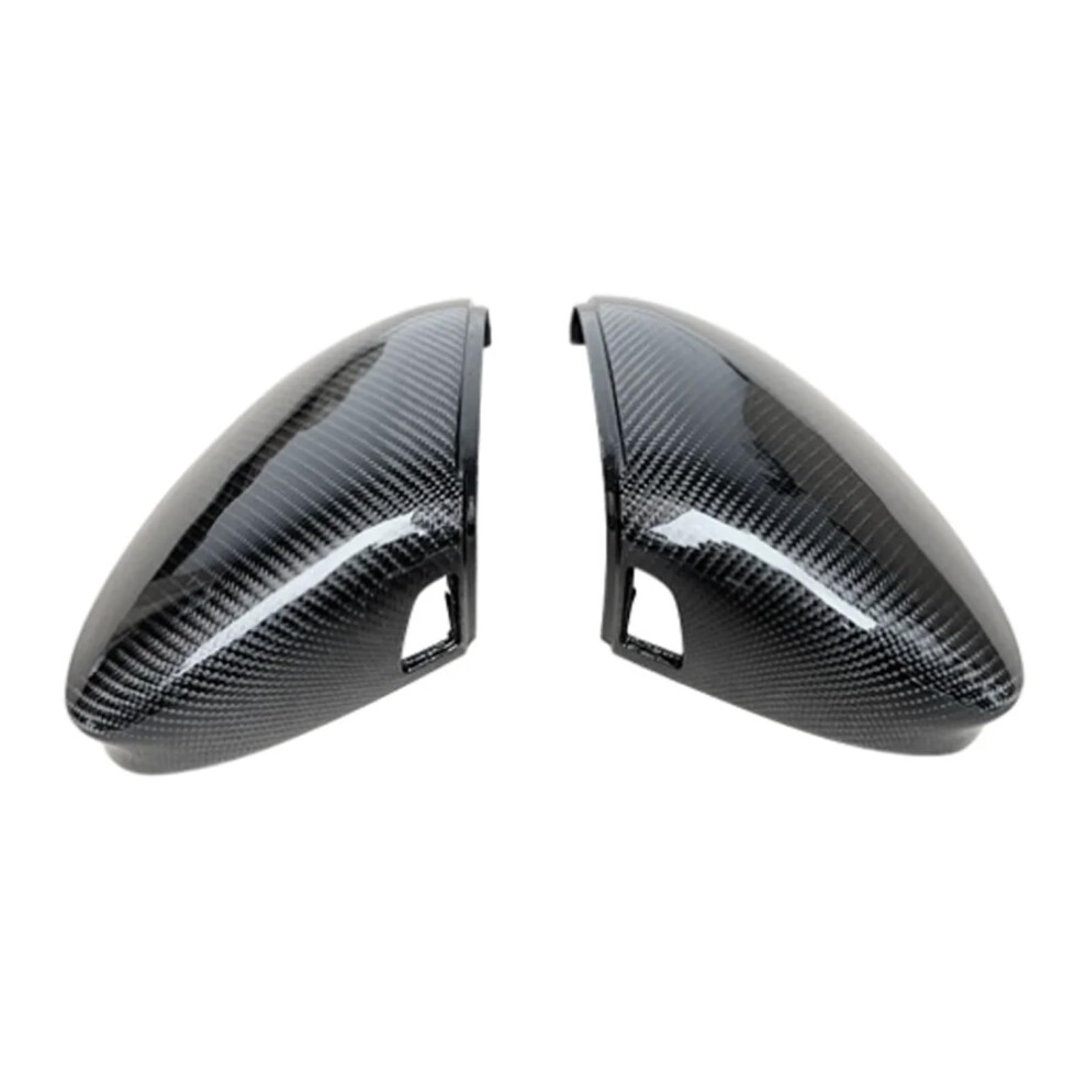 Carbon Fiber Wing Mirror Covers With Lane Change 20202021 Scratchresistant For Vw Golf 8 Mk8 9169991770406