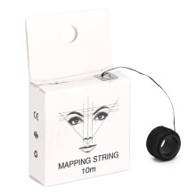 PreInked Eyebrow Mapping String 10m Black Thread for Microblading and Permanent Makeup