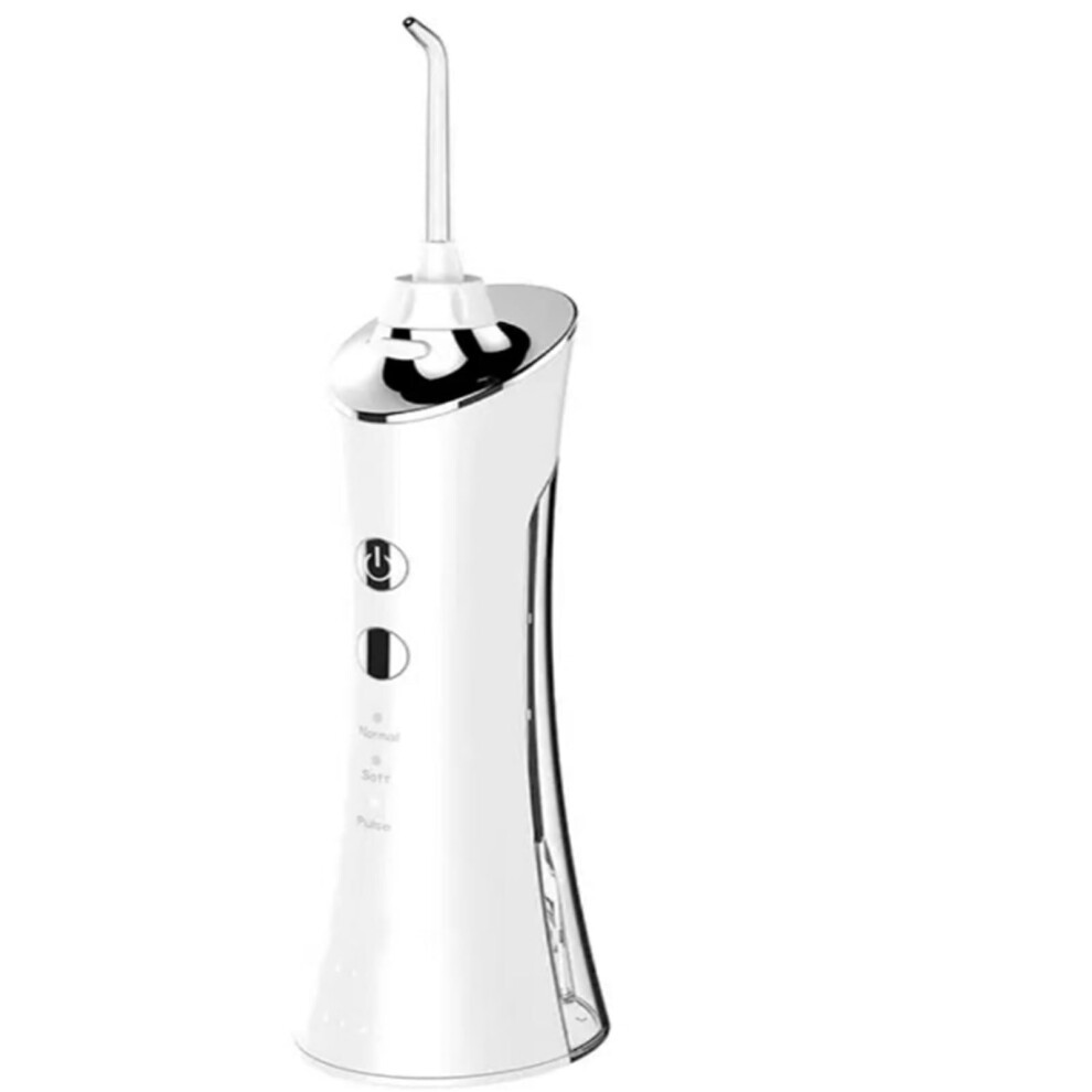 Cordless Water Flosser with Adjustable Pressure, 4 Modes, USB Rechargeable IPX7 Waterproof Dental Cleaner