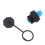 SC Female Fiber Optic Panel Adapter Waterproof Single Mode Threaded Connectors 1