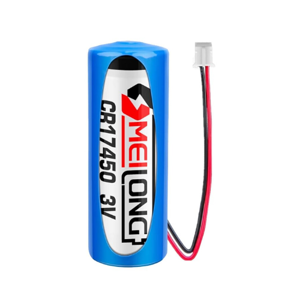 Cr17450 3V 2100Mah Lithium Battery Nonrechargeable Longlasting Power With Plug White 9169991770611