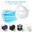 Face Mask Bracket 5pcs Silicone Support Frame for Comfortable Breathing and Makeup Protection 2